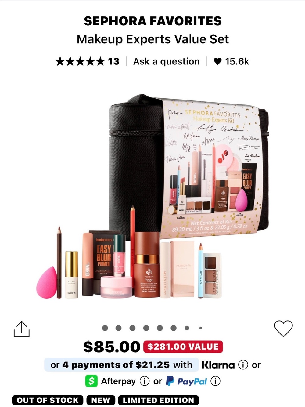 Sephora Favorites Makeup Experts Set